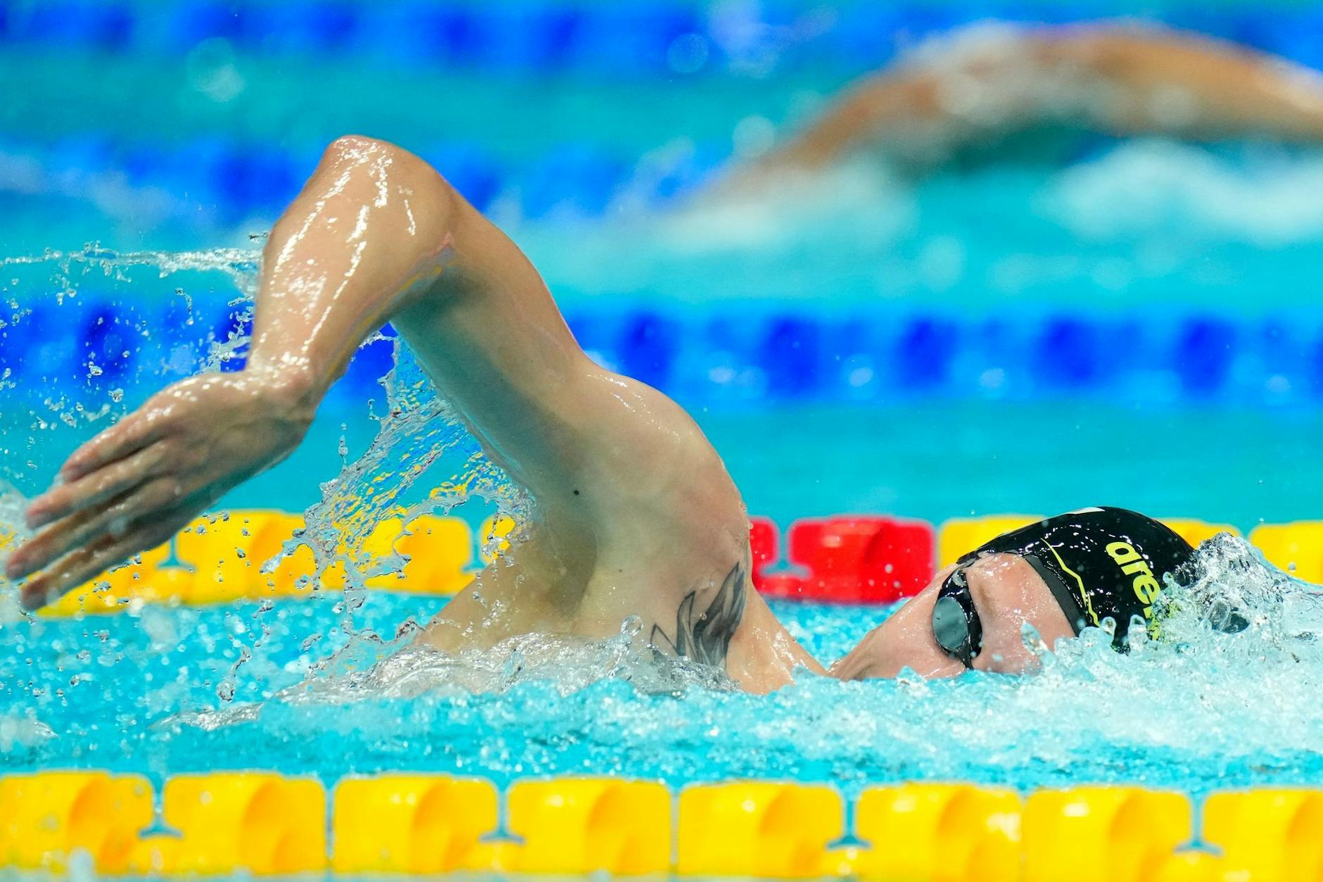 Siegte in seinem Vorlauf über 1500 Meter Freistil in 14:50,12 Minuten: Florian Wellbrock.