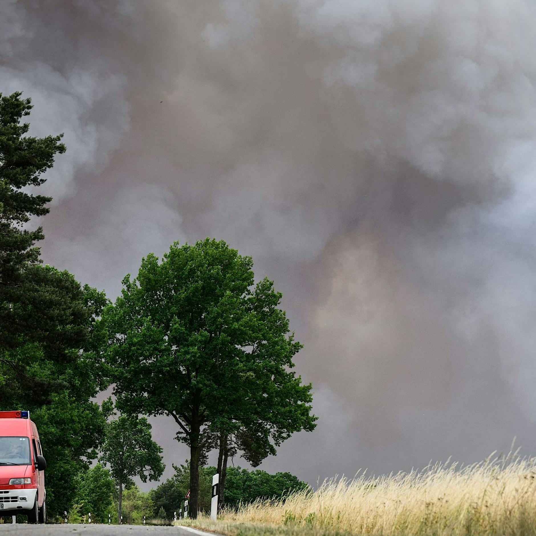 Waldbrand in der Gohrischheide auf 800 Hektar ausgeweitet