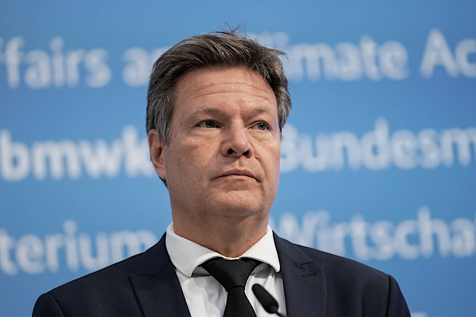 Bundeswirtschaftsminister Robert Habeck (Grüne).