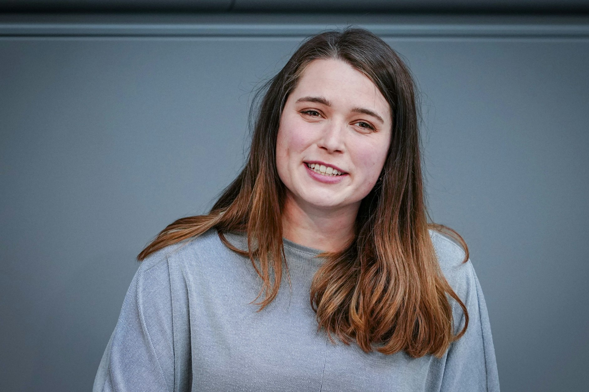 Die Grünen-Politikerin Emilia Fester ist die jüngste Bundestagsabgeordnete.