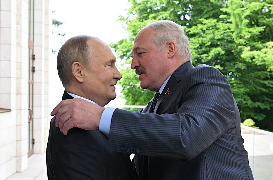 Wladimir Putin und Alexander Lukaschenko