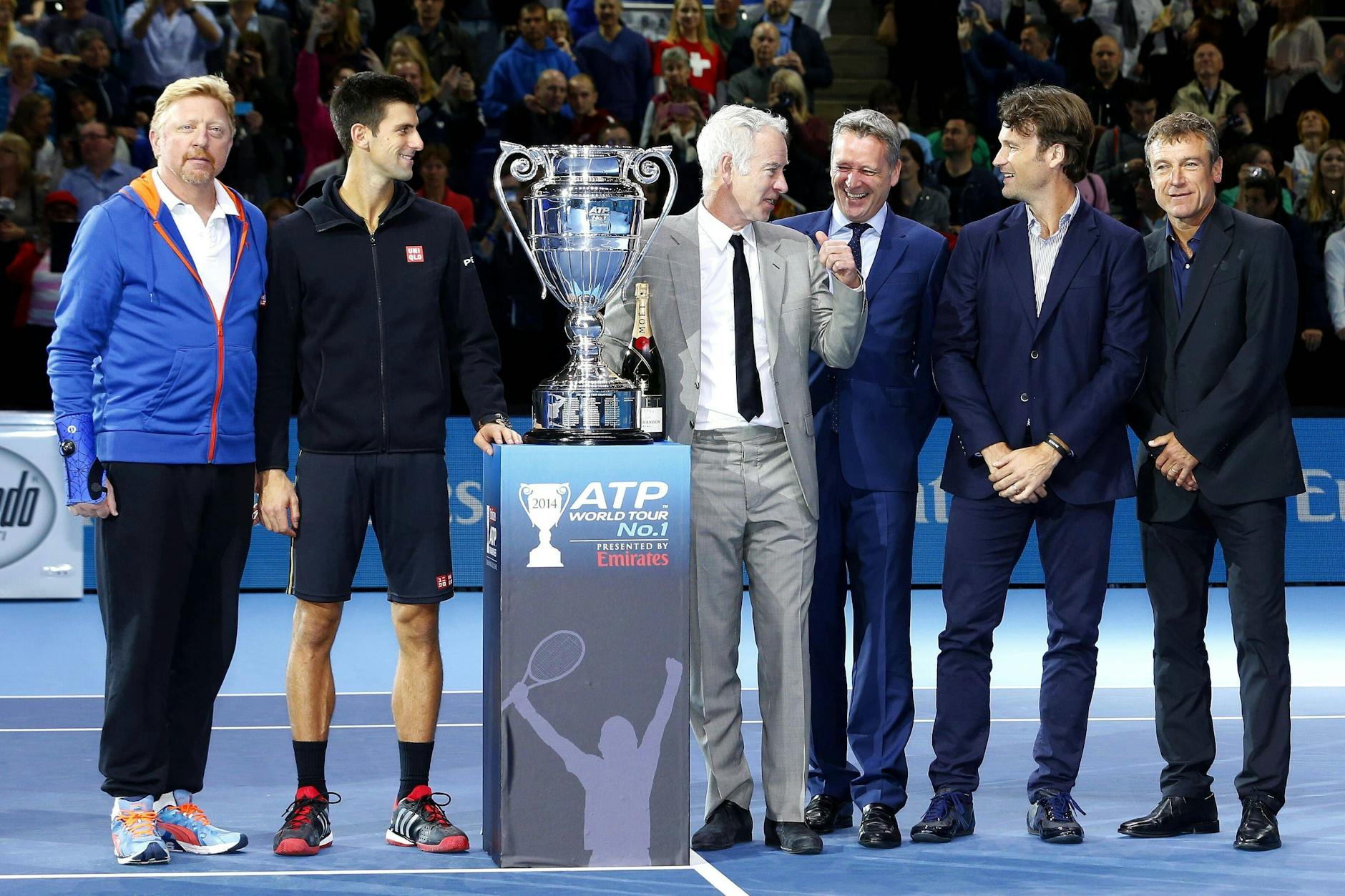 Boris Becker coachte Novak Djokovic, verhalf dem Serben, die Nummer eins der Tennis-Welt zu werden.