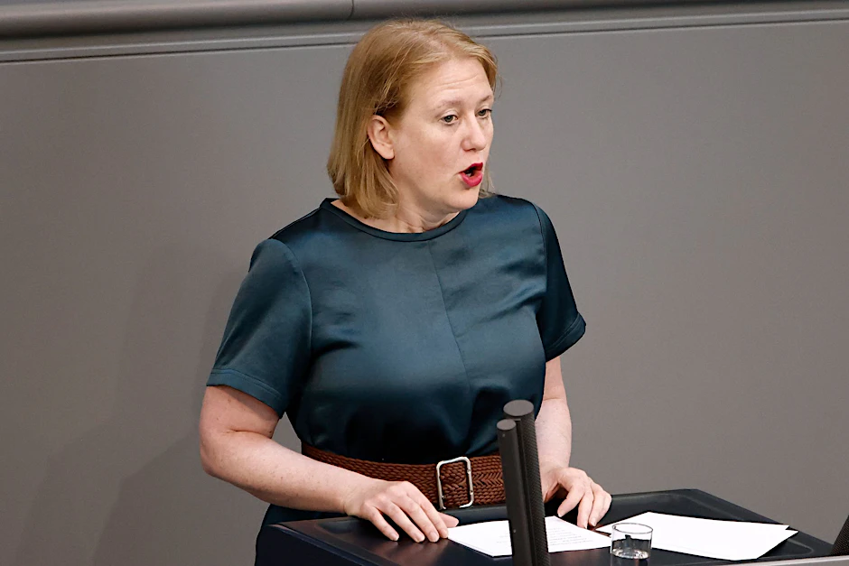 «Heute ist ein großartiger Tag»: Bundesfamilienministerin Lisa Paus.  