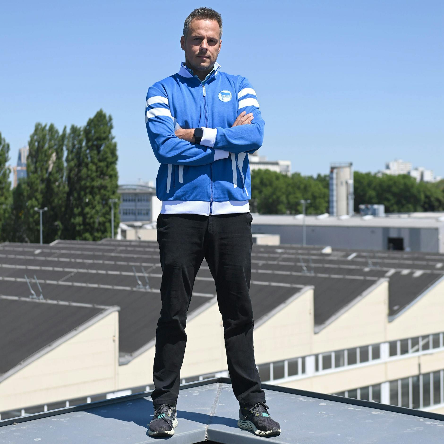 Herthas Präsidentschafts-Kandidat Kay Bernstein will hoch hinaus.