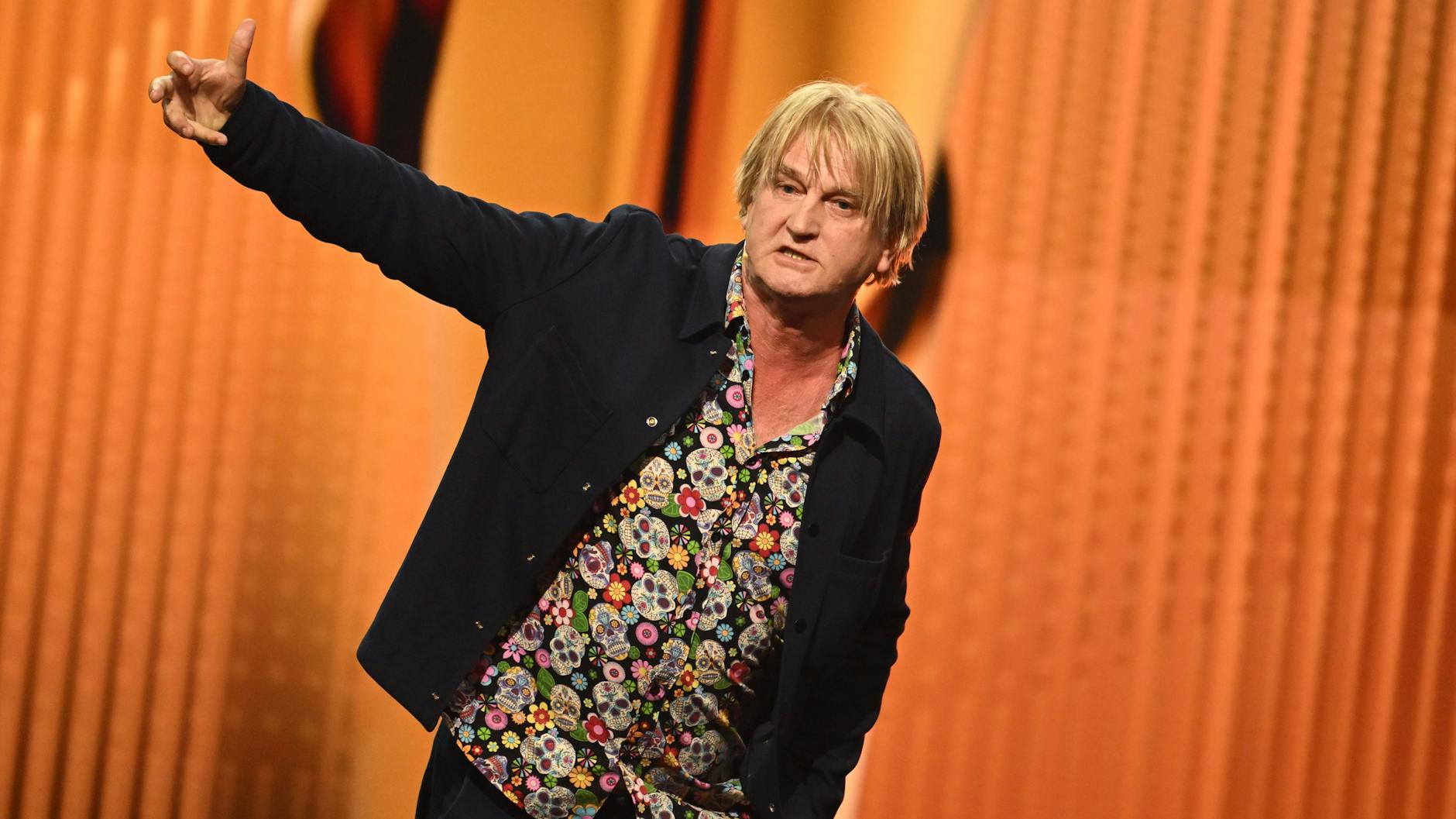 Detlev Buck auf der Bühne.