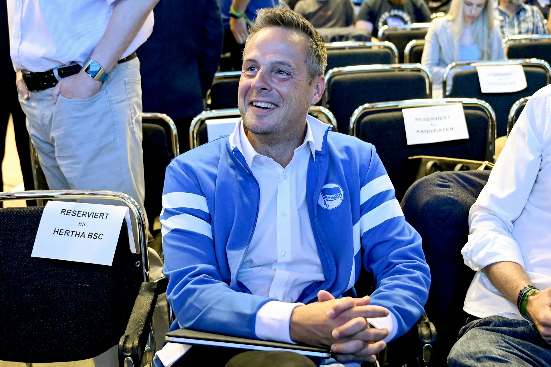 Kay Bernstein hat es geschafft. Er ist neuer Hertha-Präsident.