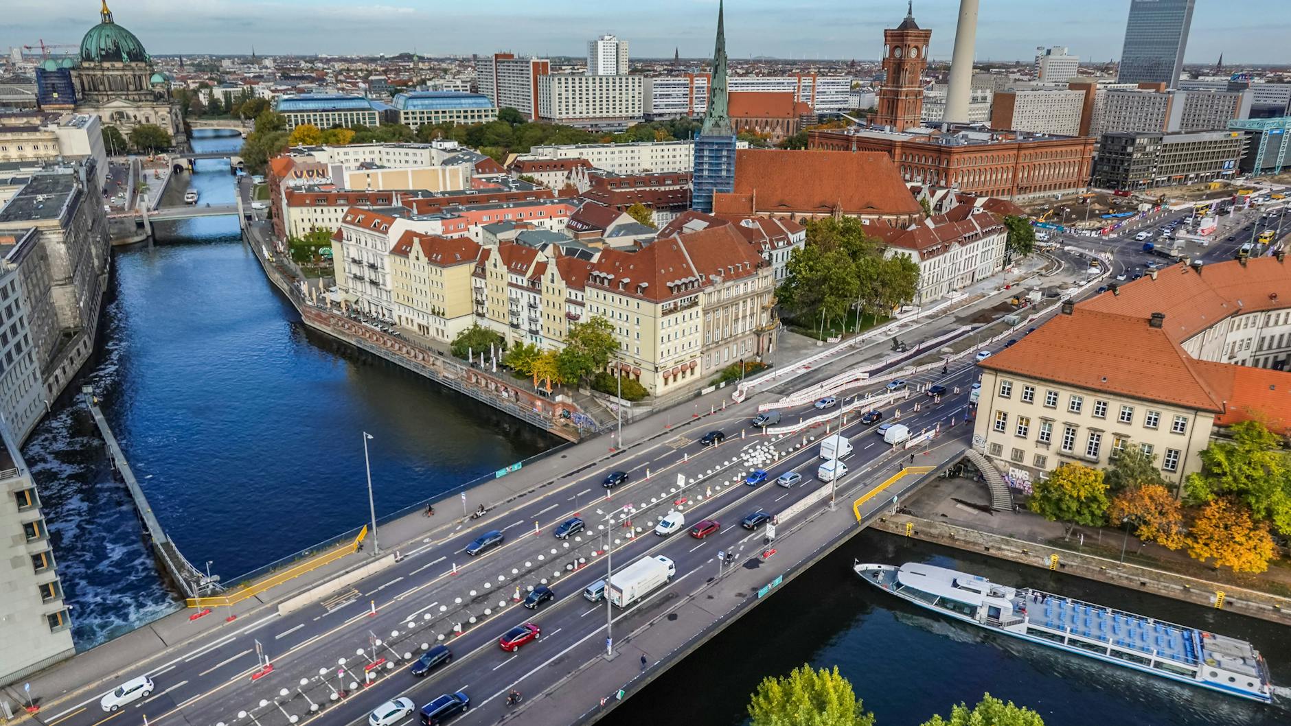 Die Aussicht von oben: Berlin aus der Vogelperspektive.