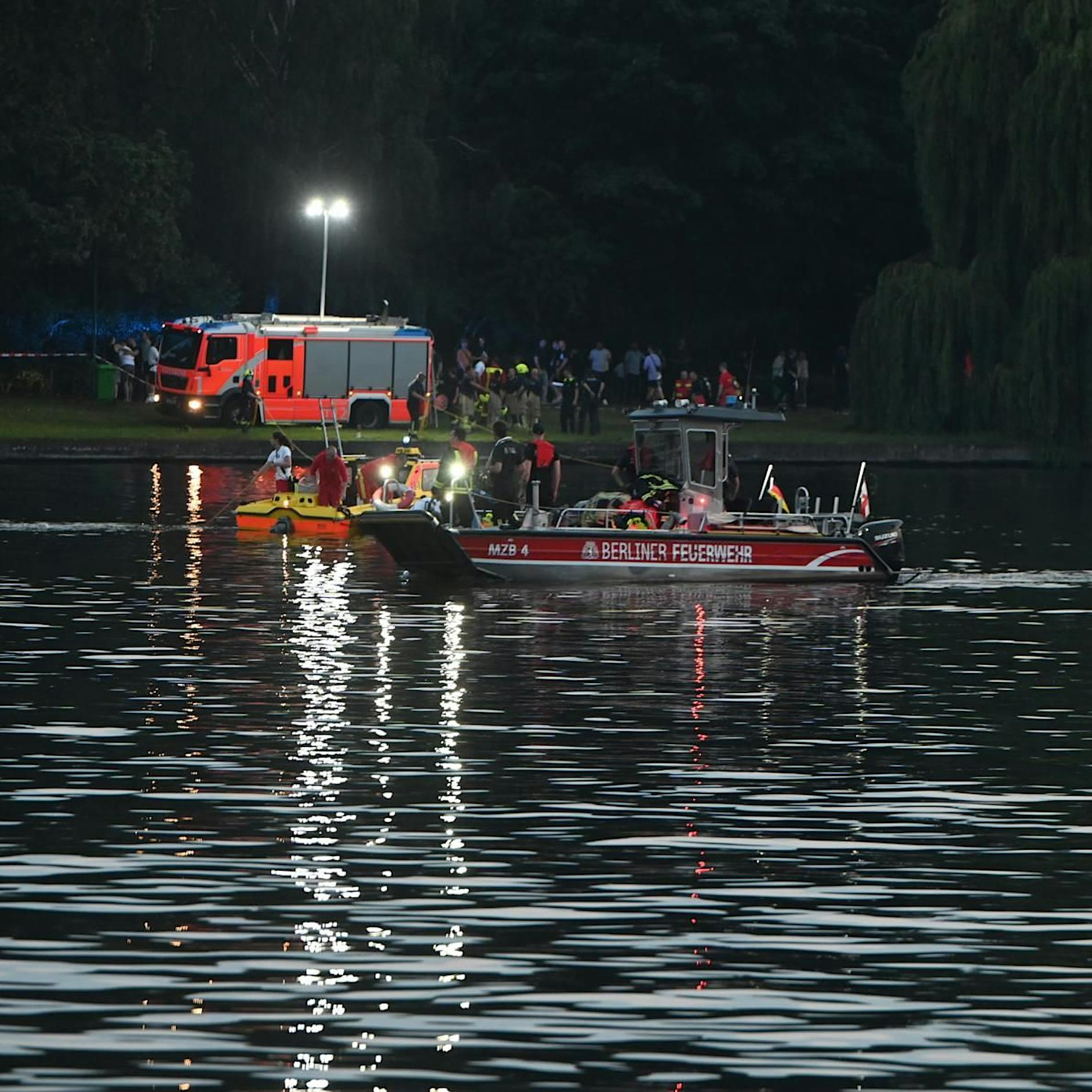 Erneuter Badeunfall in Berlin: Schwimmer noch immer vermisst
