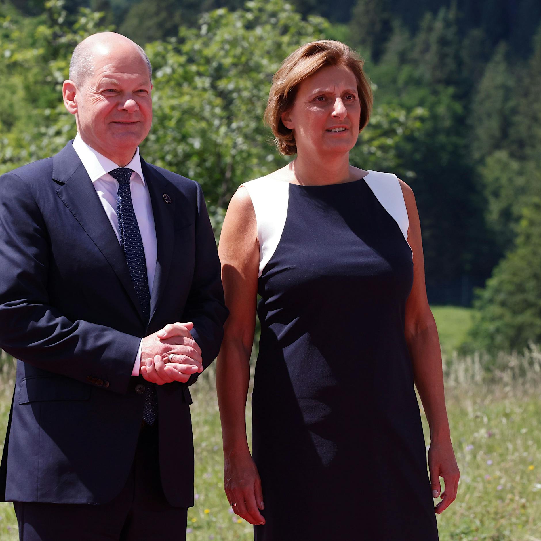 G7-Gipfel: Der erste große Auftritt von Deutschlands First Lady