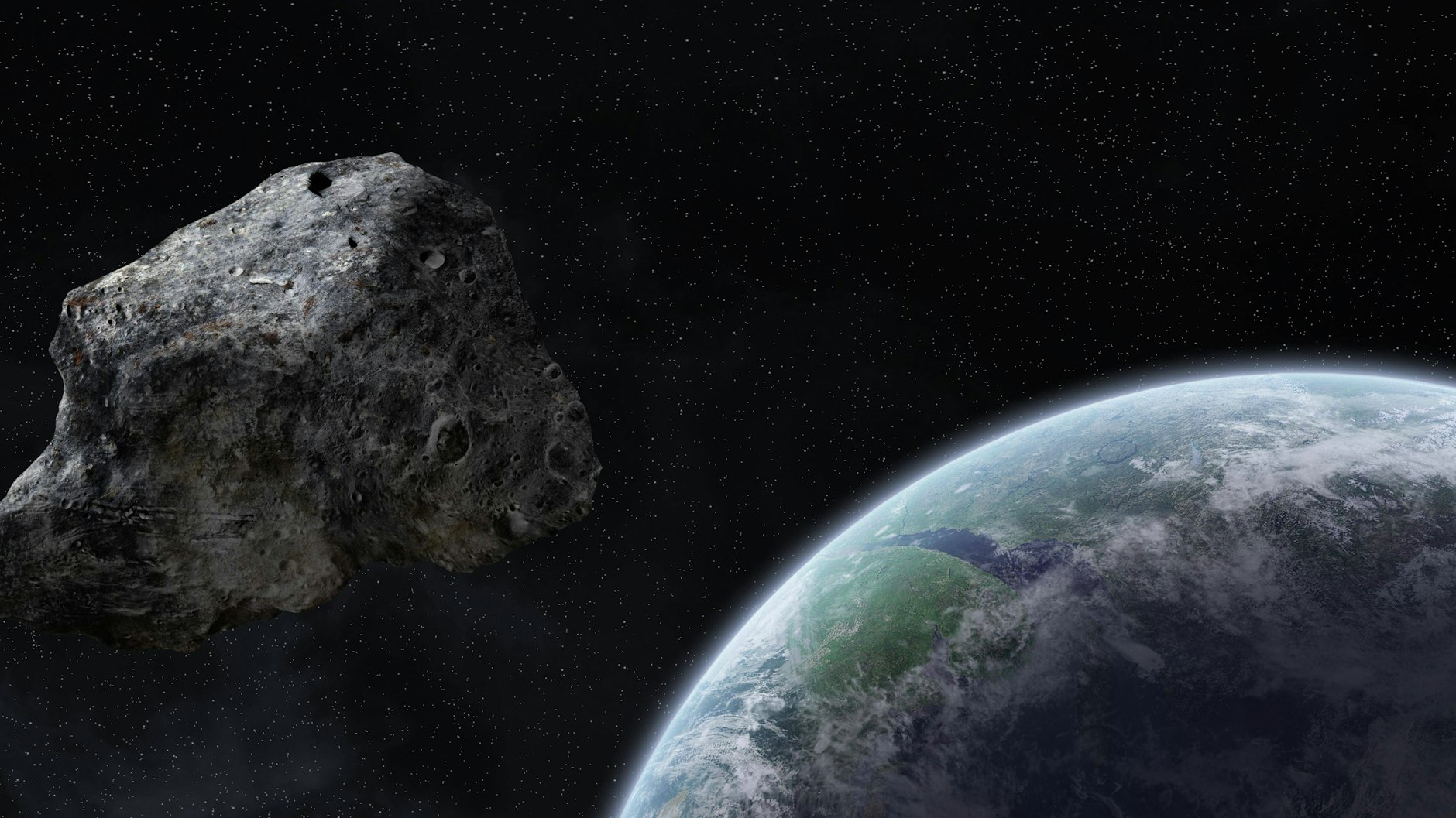 Der Asteroid 2022MQ kommt der Erde am Montag gefährlich nahe. (Symbolbild)