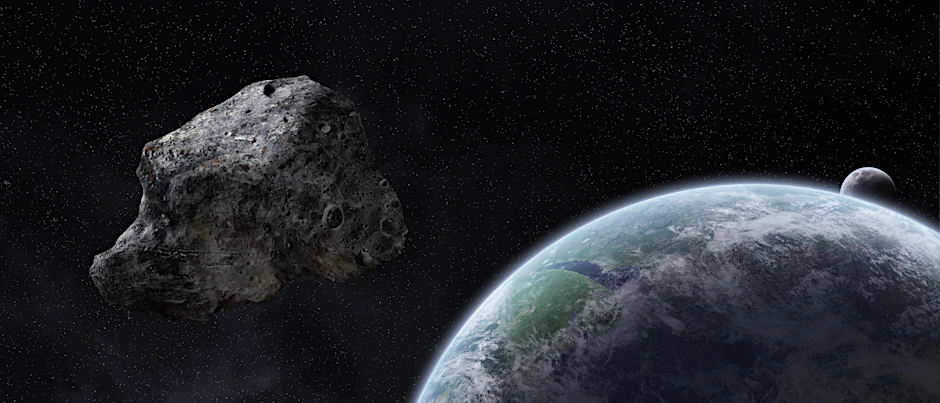 Der Asteroid 2022MQ kommt der Erde am Montag gefährlich nahe. (Symbolbild)