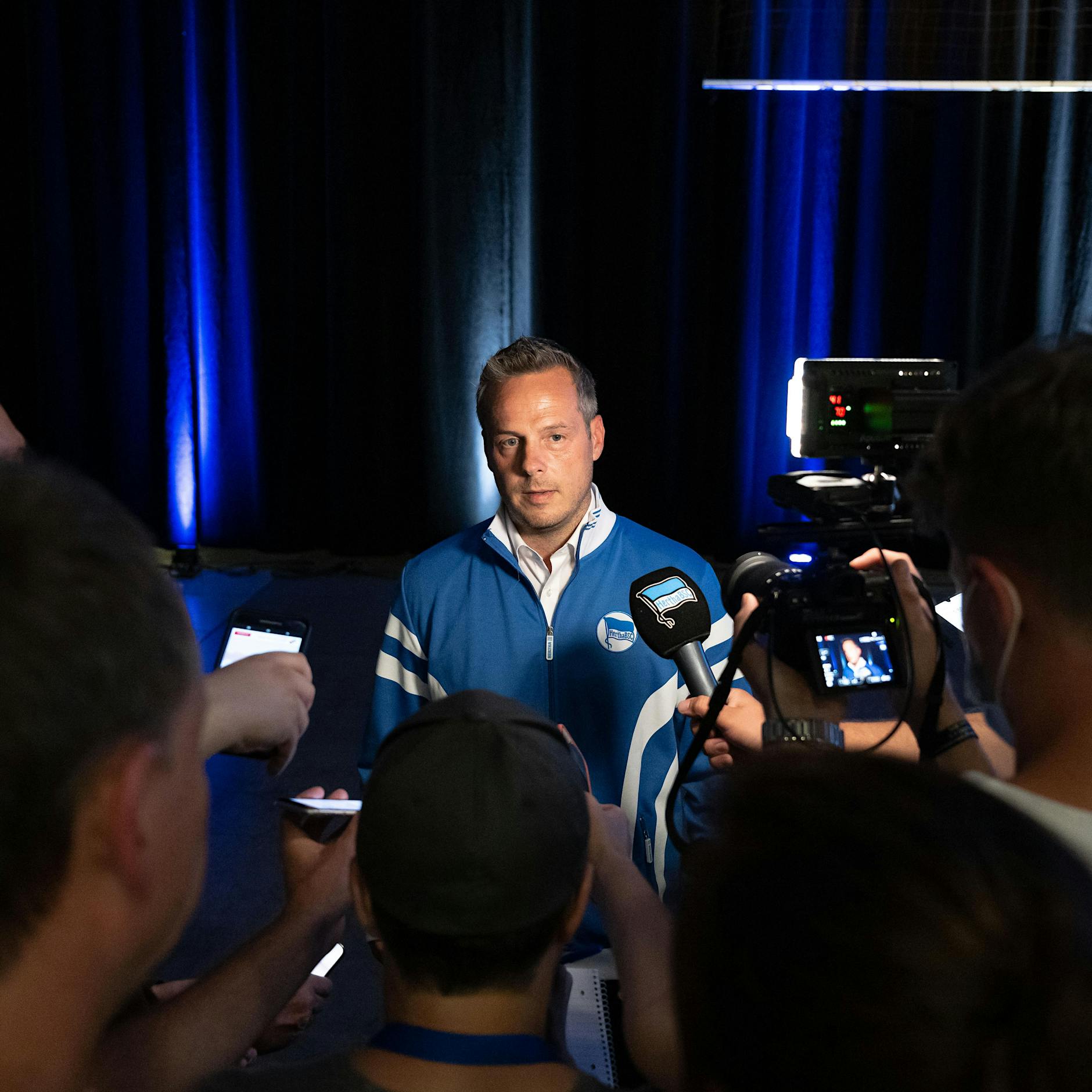 Ran an die Arbeit: Diese sieben Hertha-Probleme muss Präsident Kay Bernstein lösen