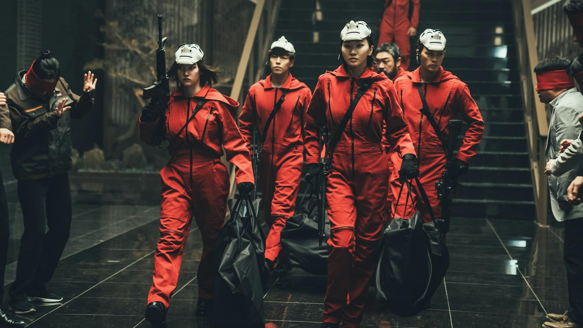 Verbrechen im Namen der Gerechtigkeit: das koreanische Gangster-Team auf Mission.