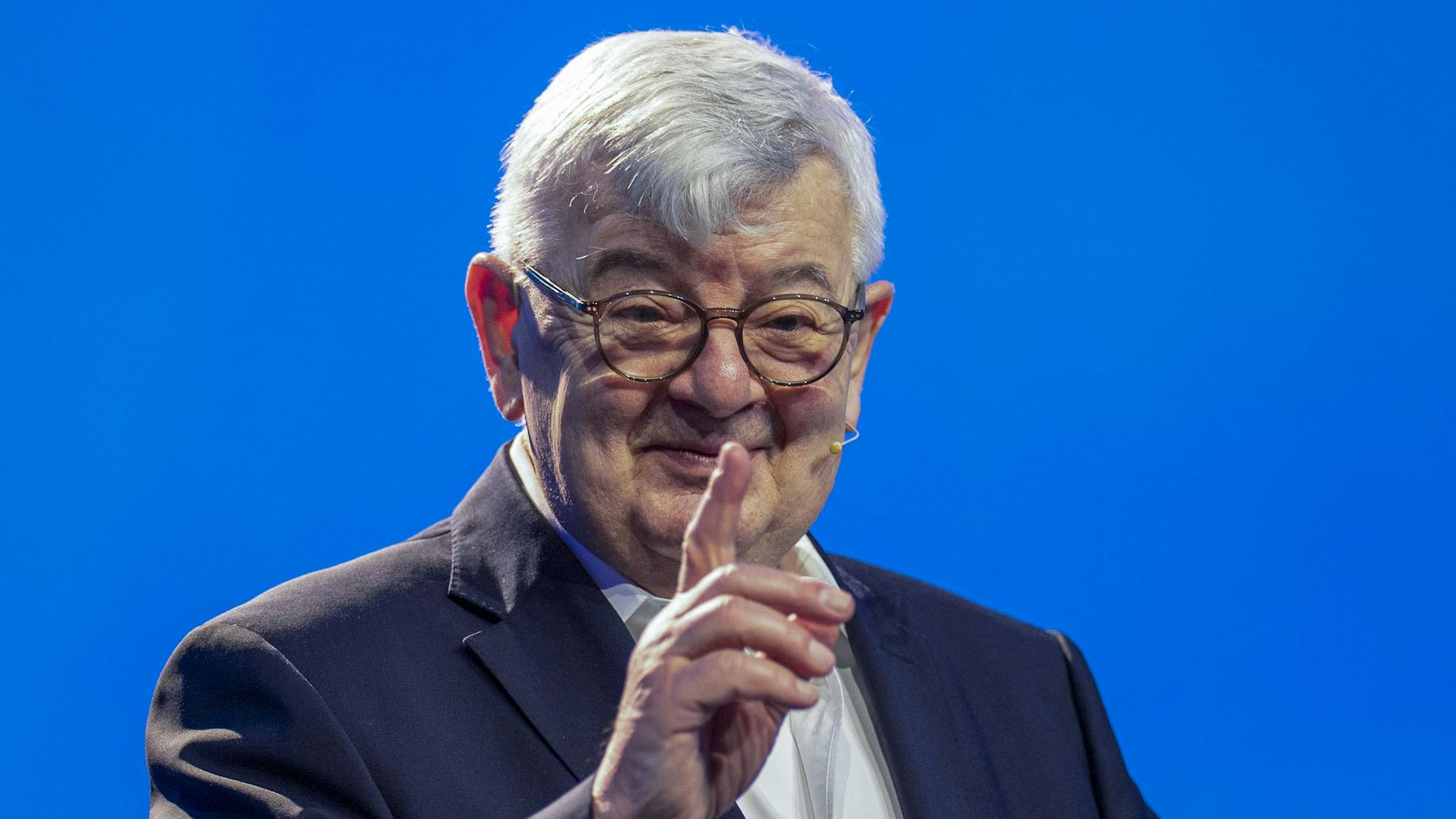Joschka Fischer, ehemaliger deutscher Außenminister und Vizekanzler, stellte sich den Fragen im Berliner Ensemble.
