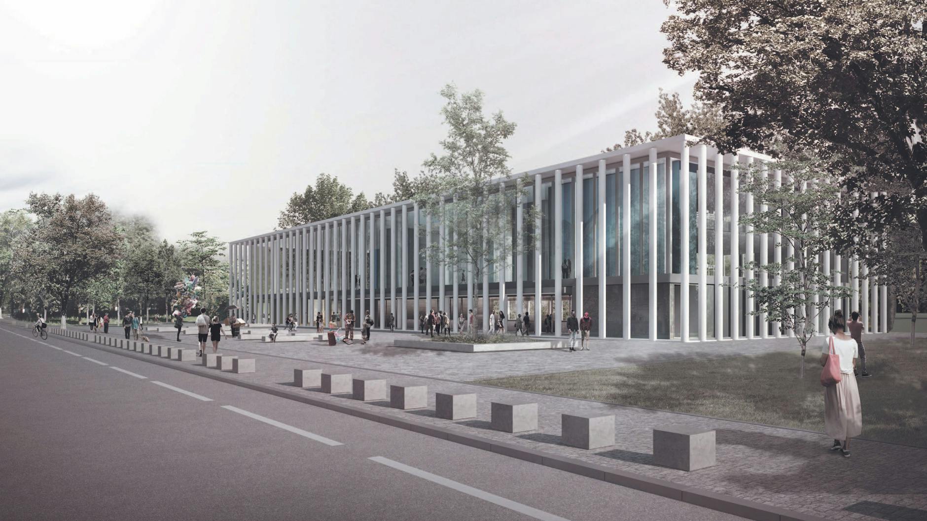 Das Baukollegium, das die Senatsbaudirektorin in Fragen der Stadtgestaltung berät, kritisiert die Pläne für das Besucher- und Informationszentrum des Bundestags. Anlass sind Toiletten, die vor dem Haus stehen sollen. Ein Kuriosum – aus Sicherheitsgründen.