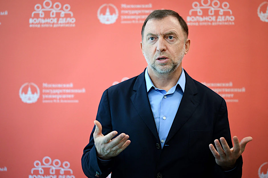 Oleg Deripaska sprach öffentlich von einem „Krieg“ in der Ukraine, was eigentlich verboten ist.