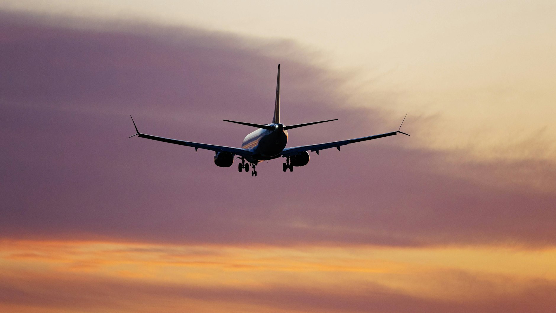 Eine Passagiermaschine (Symbolbild)