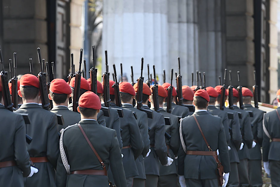 Die österreichische Nationalgarde.