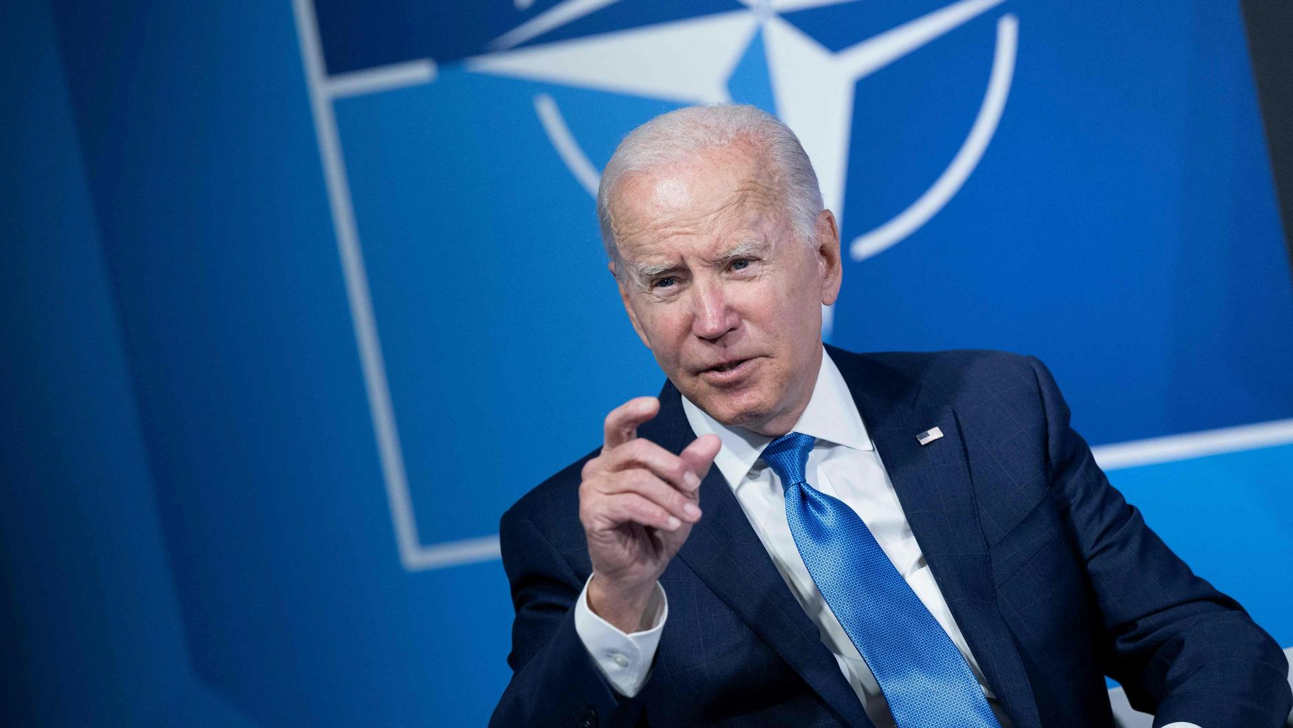 US-Präsident Joe Biden beim Nato-Gipfel in Madrid.