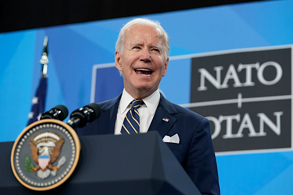 US-Präsident Joe Biden beim Nato-Gipfel in Madrid