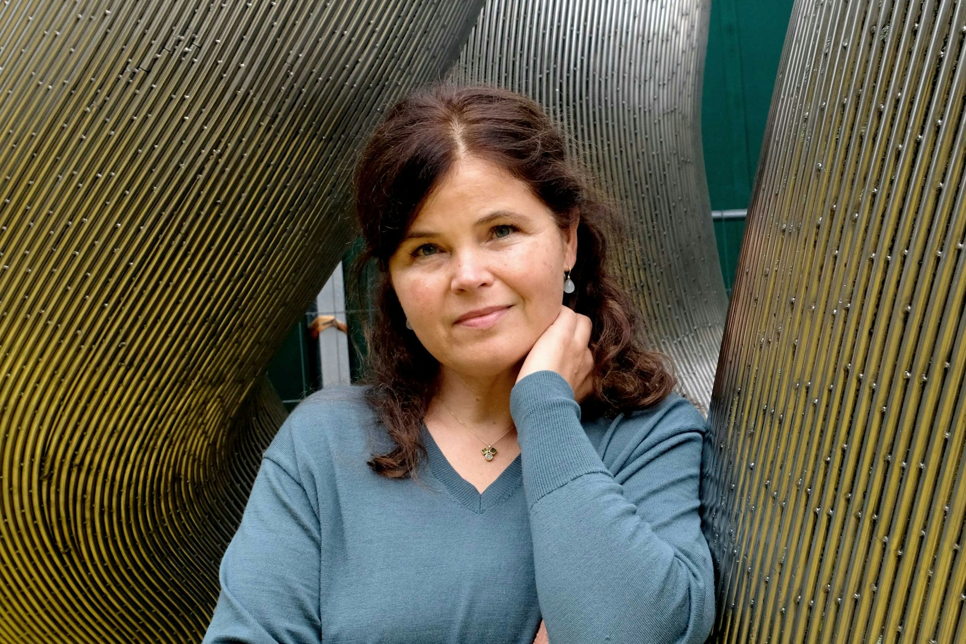 Die Berliner Schriftstellerin Julia Franck