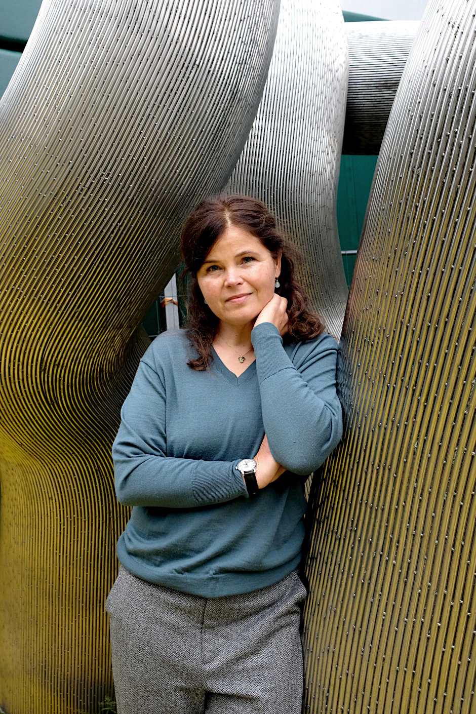 Die Berliner Schriftstellerin Julia Franck