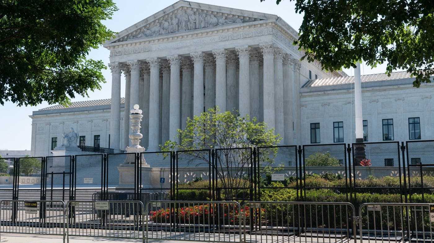 Der Sitz des Obersten Gerichtshofs der USA