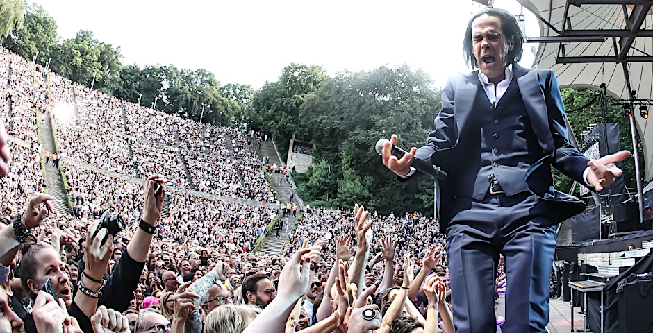 Nick Cave in Berlin in der Waldbühne