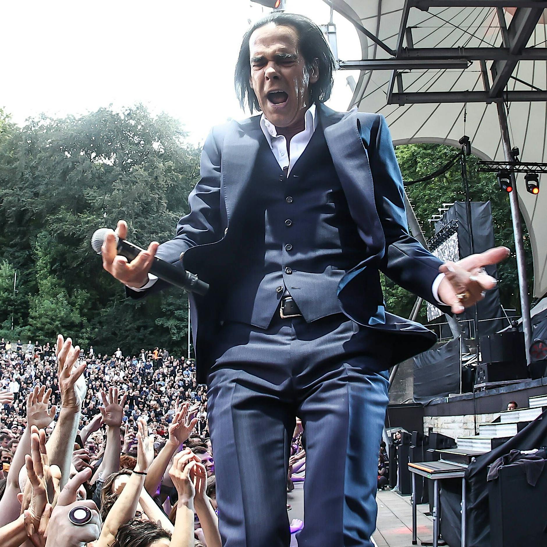 Nick Cave in der Waldbühne: „Berlin ist fucked up“