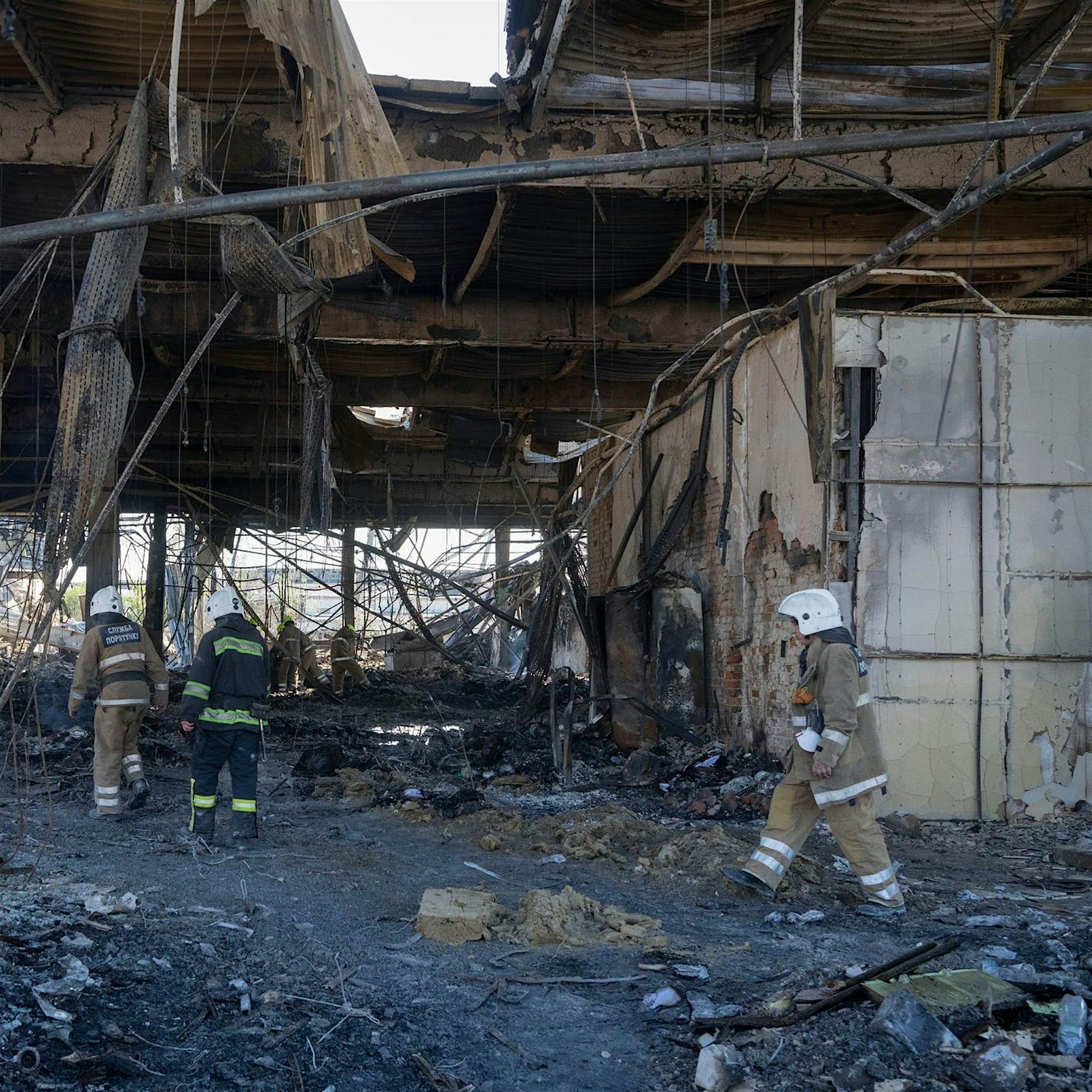 Faktencheck: Einkaufszentrum wurde direkt getroffen