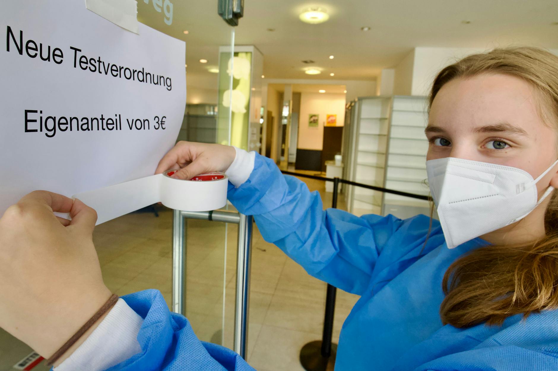 Bei Corona-Tests wird künftig ein Eigenanteil von 3 Euro fällig.