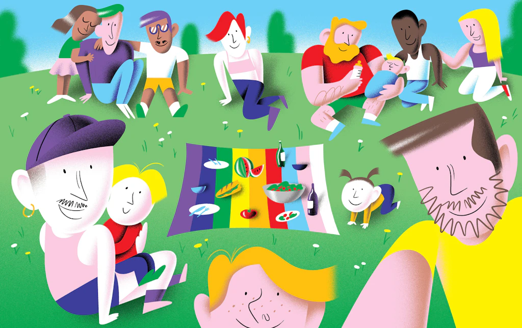 Regenbogenfamilien in Berlin: Divers, international und ein bisschen flirty