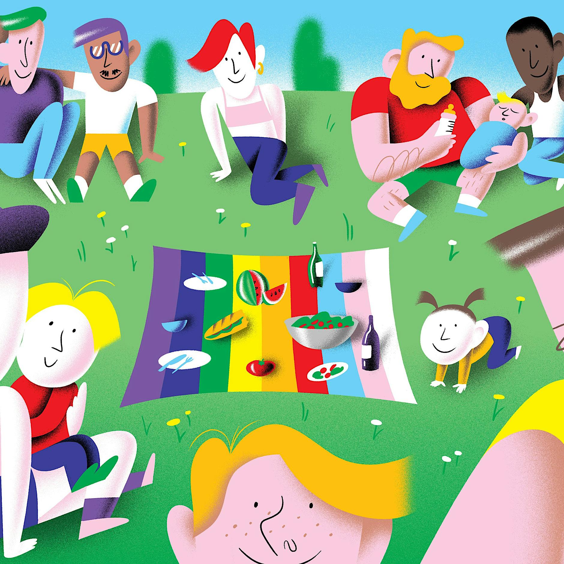 Regenbogenfamilien in Berlin: Divers, international und ein bisschen flirty