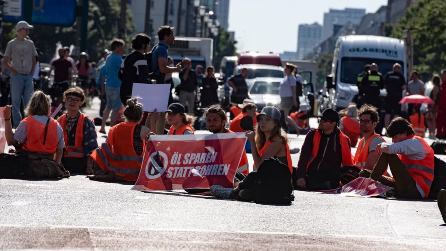 Blockierer auf Berlins Straßen