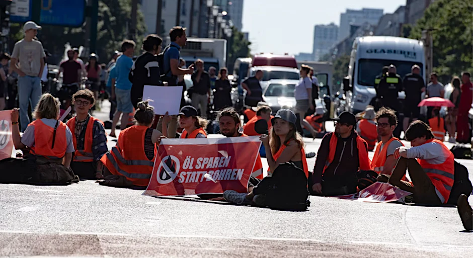Blockierer auf Berlins Straßen