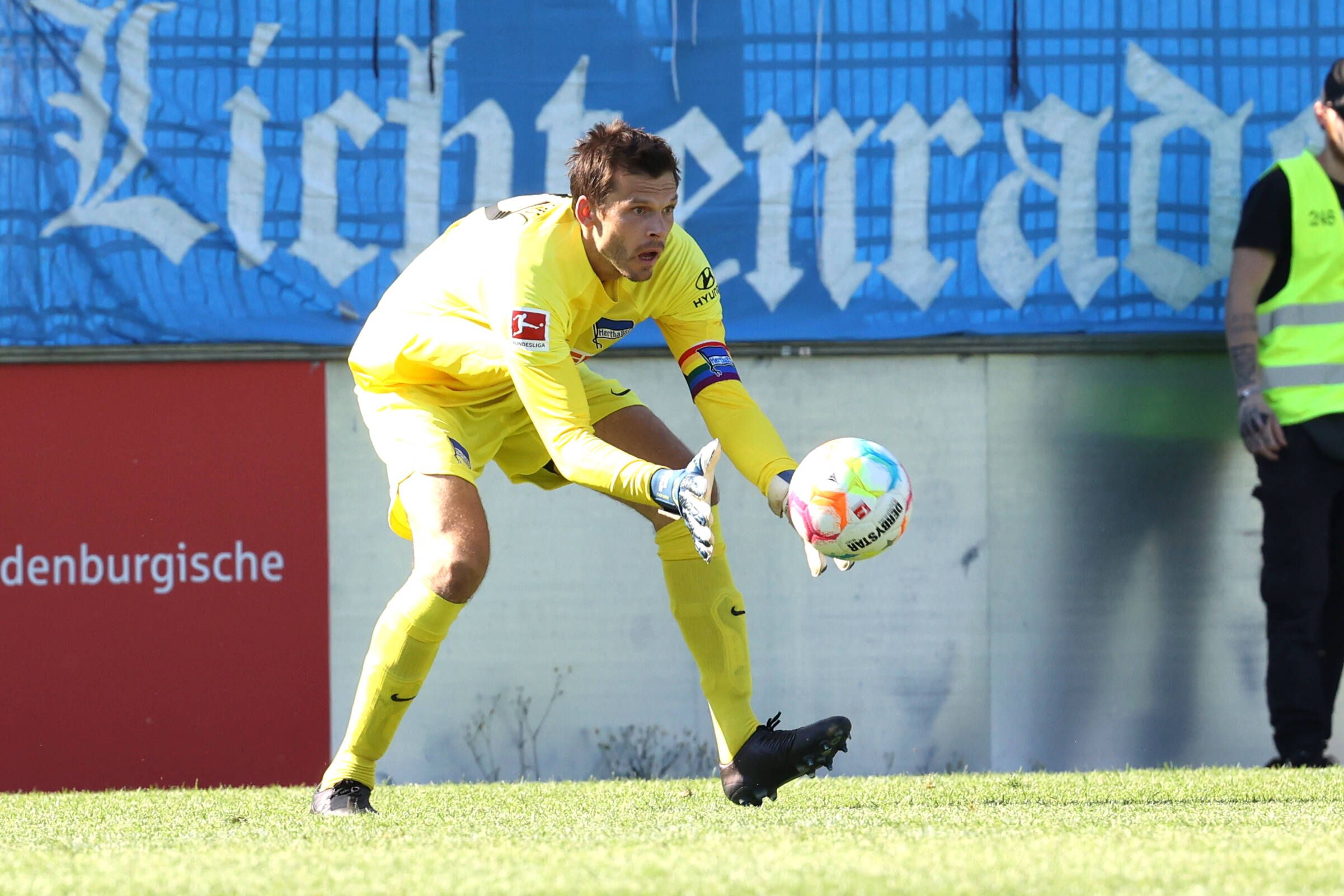 Image - Hertha-Torwart Rune Jarstein nach 1:0-Test in Babelsberg: „Es ist sooo ein geiles Gefühl, wieder im Kasten zu stehen!“