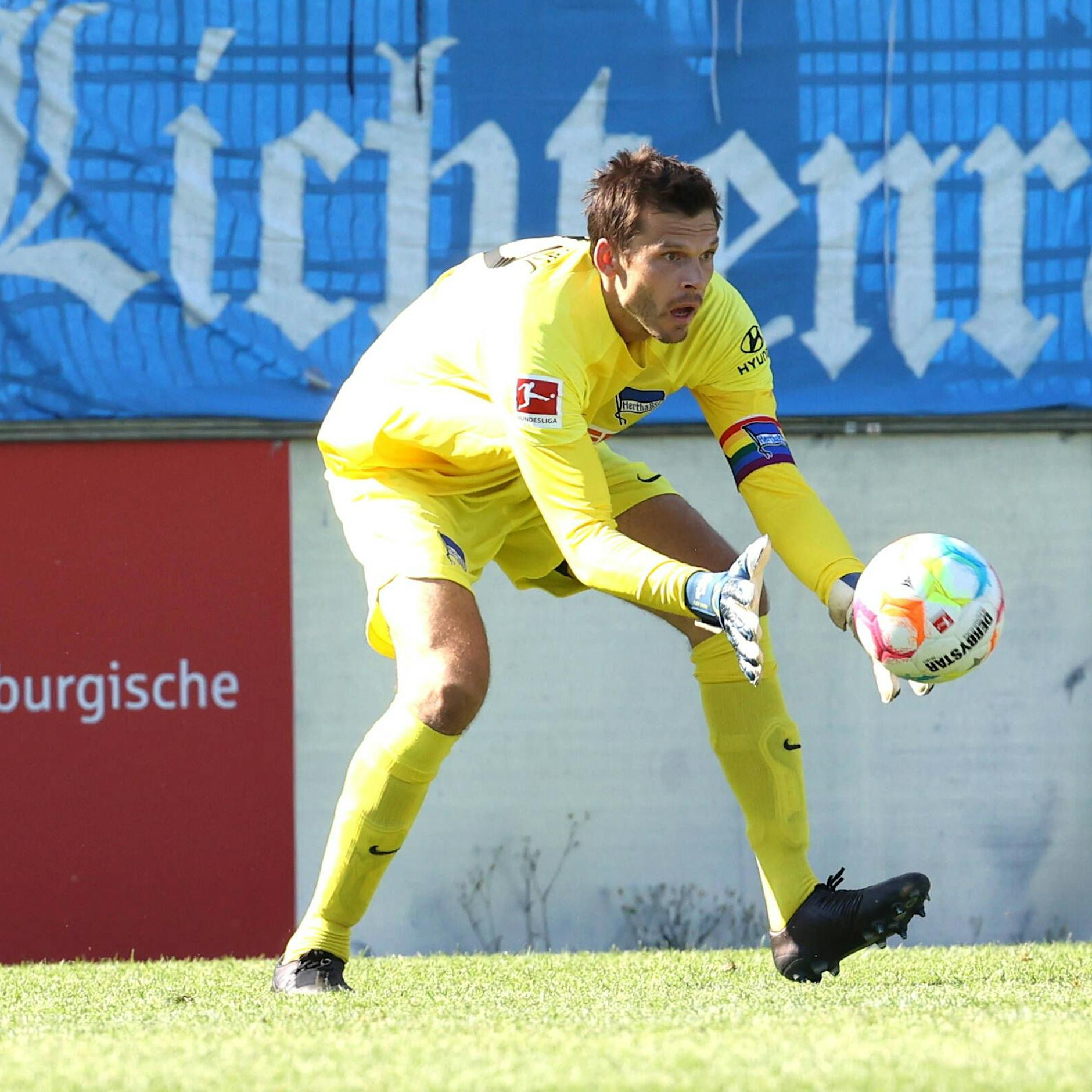 Hertha-Torwart Rune Jarstein nach 1:0-Test in Babelsberg: „Es ist sooo ein geiles Gefühl, wieder im Kasten zu stehen!“