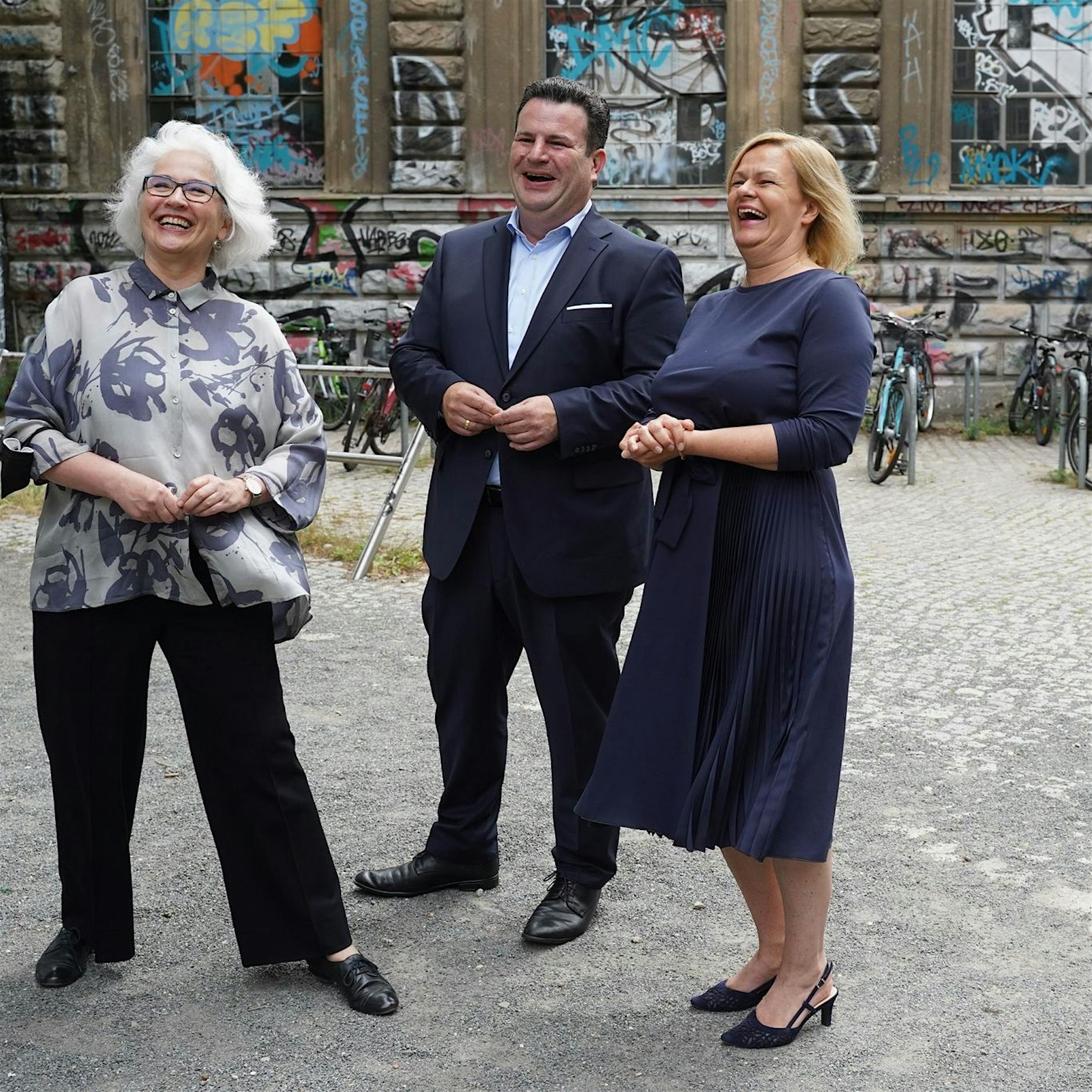 Faeser und Heil kündigen Ukraine-Reise an