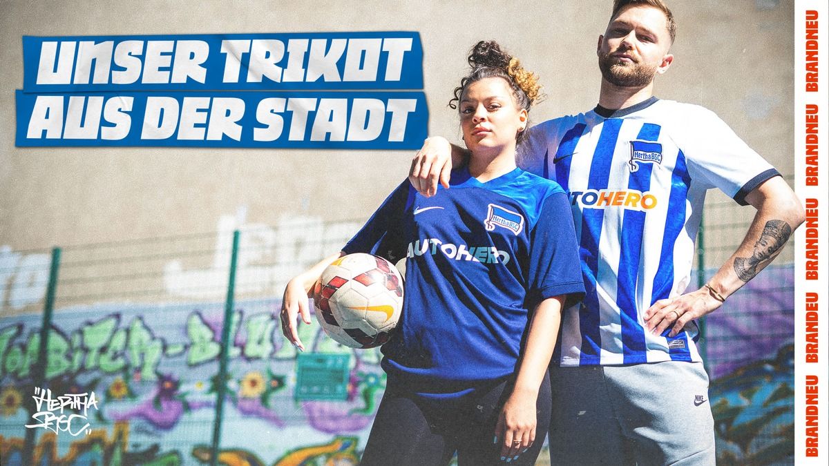 Volltreffer oder total daneben? Die neuen Hertha-Trikots spalten die Fans