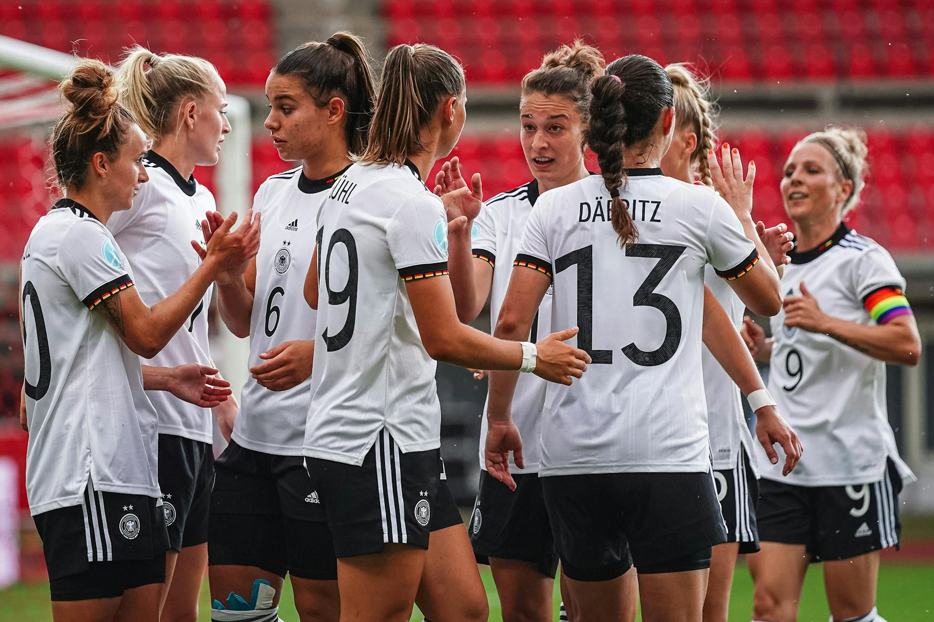 2022: Deutschland gegen die Schweiz, Steigerwaldstadium Erfurt.