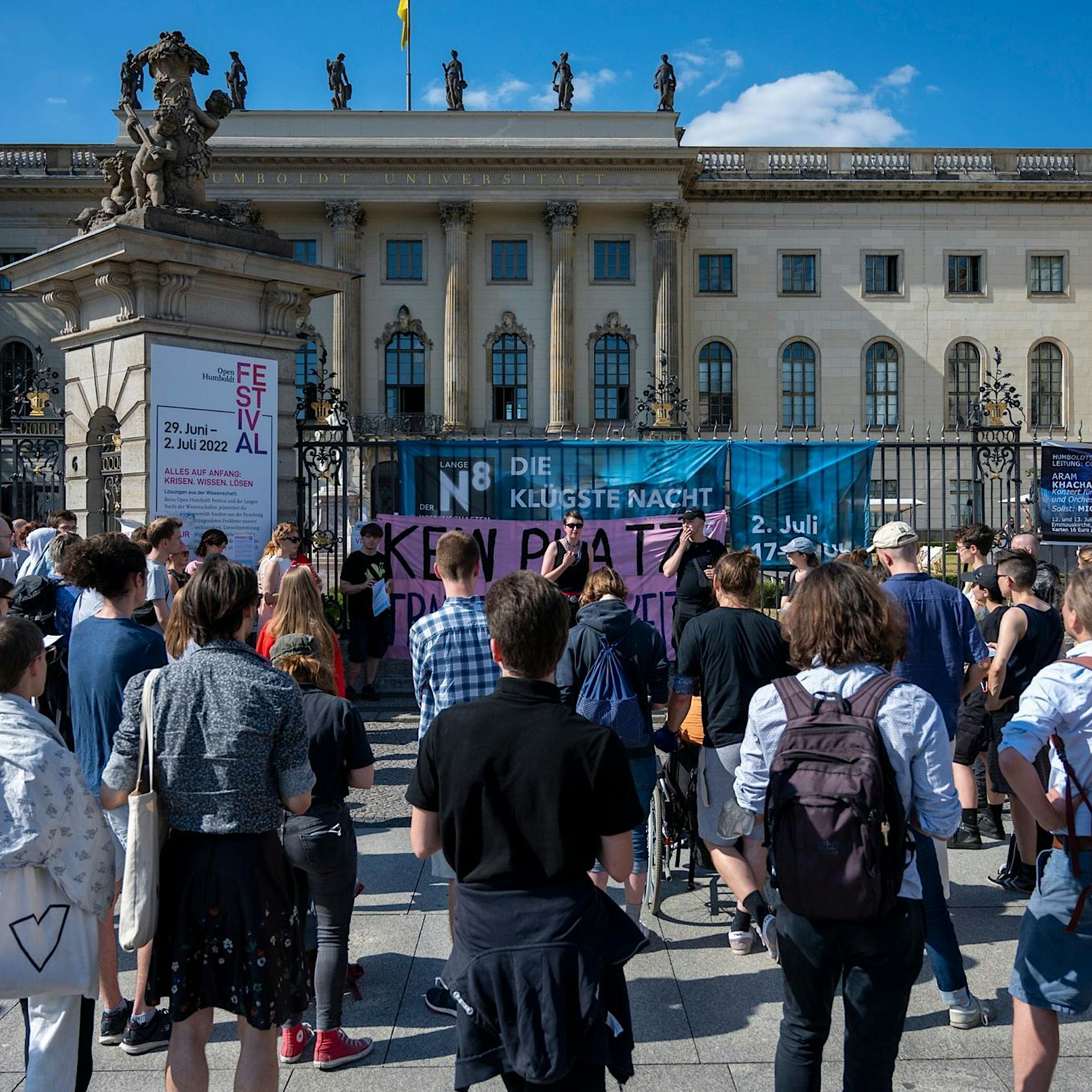 Nach umstrittener Absage: Nachholtermin für HU-Vortrag