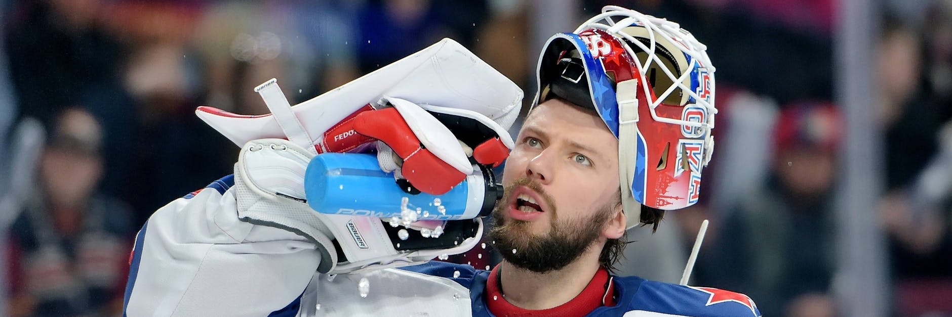 Torwart Iwan Fedotow (25) gewann in Februar mit Russland Olympia-Silber. Sein NHL-Traum platzte nun wegen Russlands Krieg in der Ukraine.