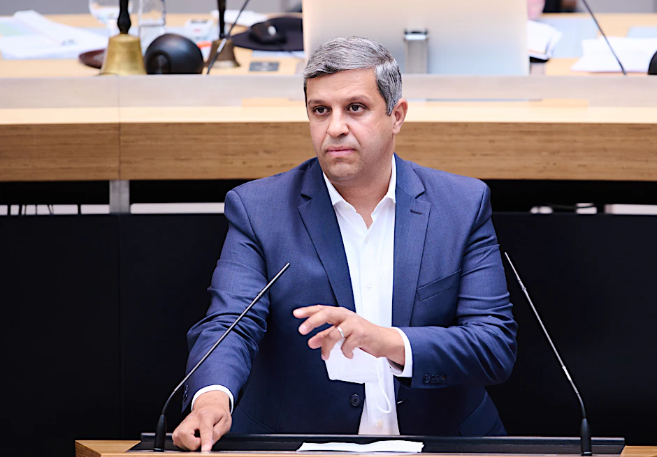 Der Berliner SPD-Chef Raed Saleh
