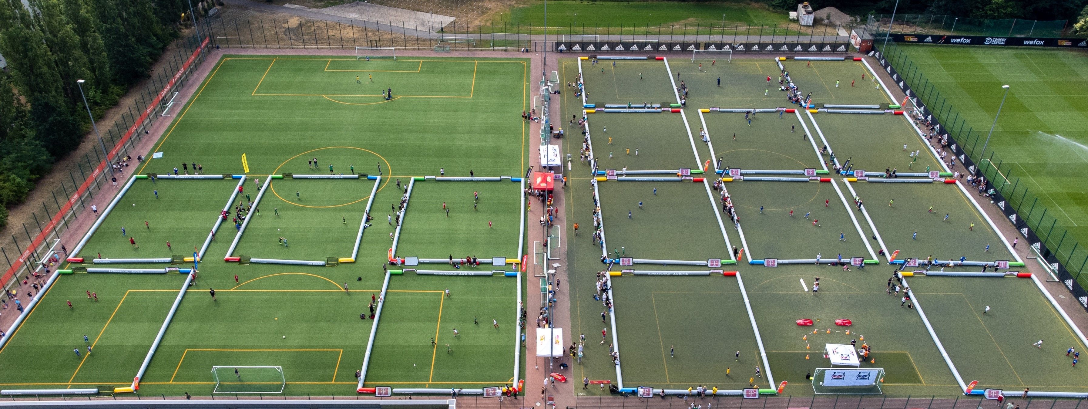 Weltrekord in der Wuhlheide! 128 Miniteams kickten bei Funino um die Wette