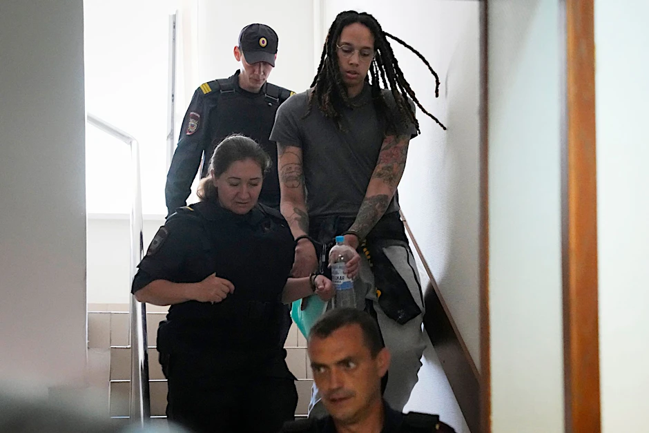 Die Basketballerin Brittney Griner befindet sich in Moskau in Untersuchungshaft.