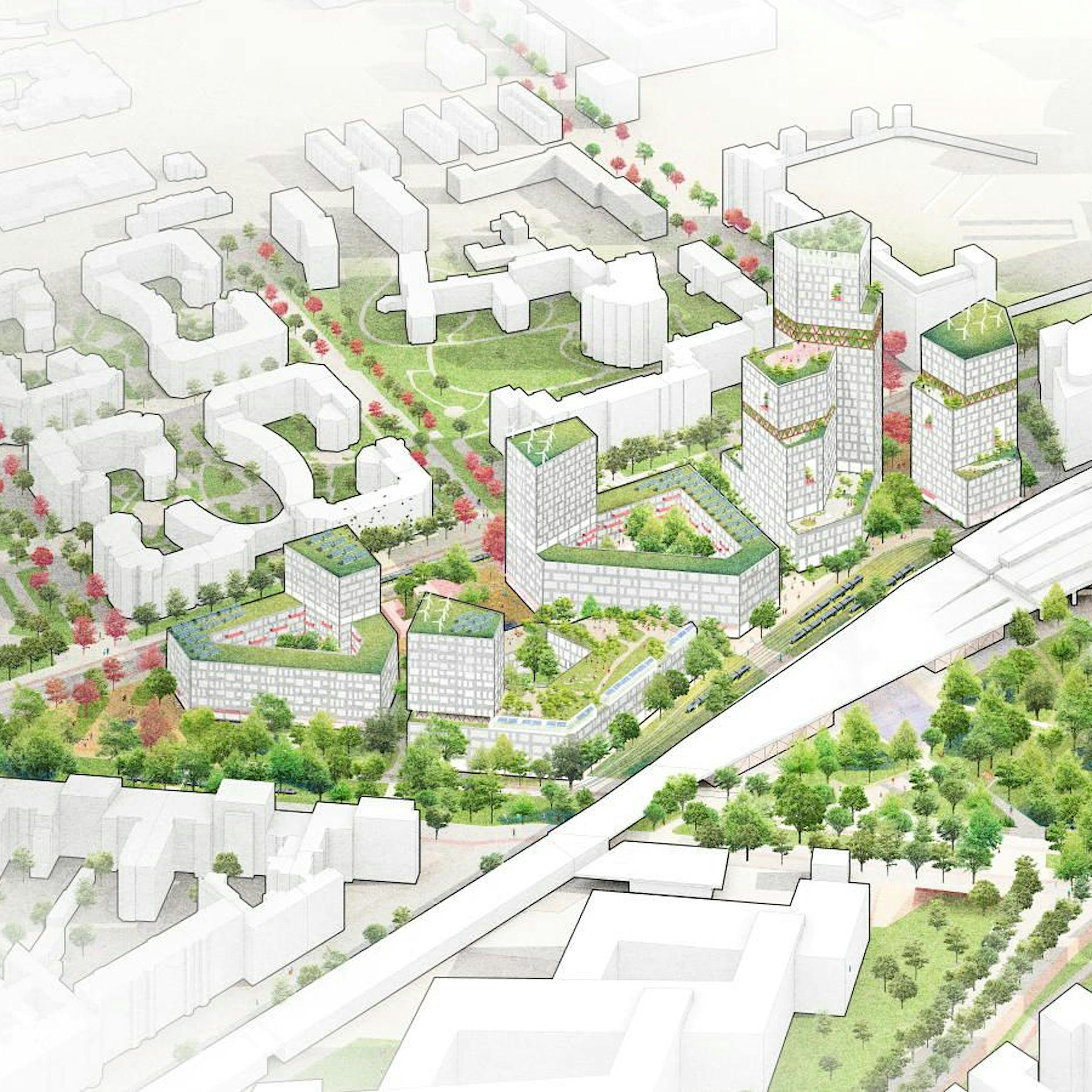 Neues Stadtquartier ULAP-Areal in Berlin: Hoch hinaus am Hauptbahnhof