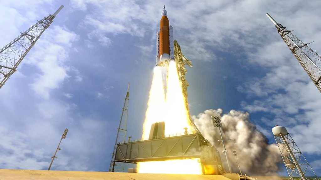 Die Nasa hat für Mondmissionen die stärkste Rakete der Welt entwickelt