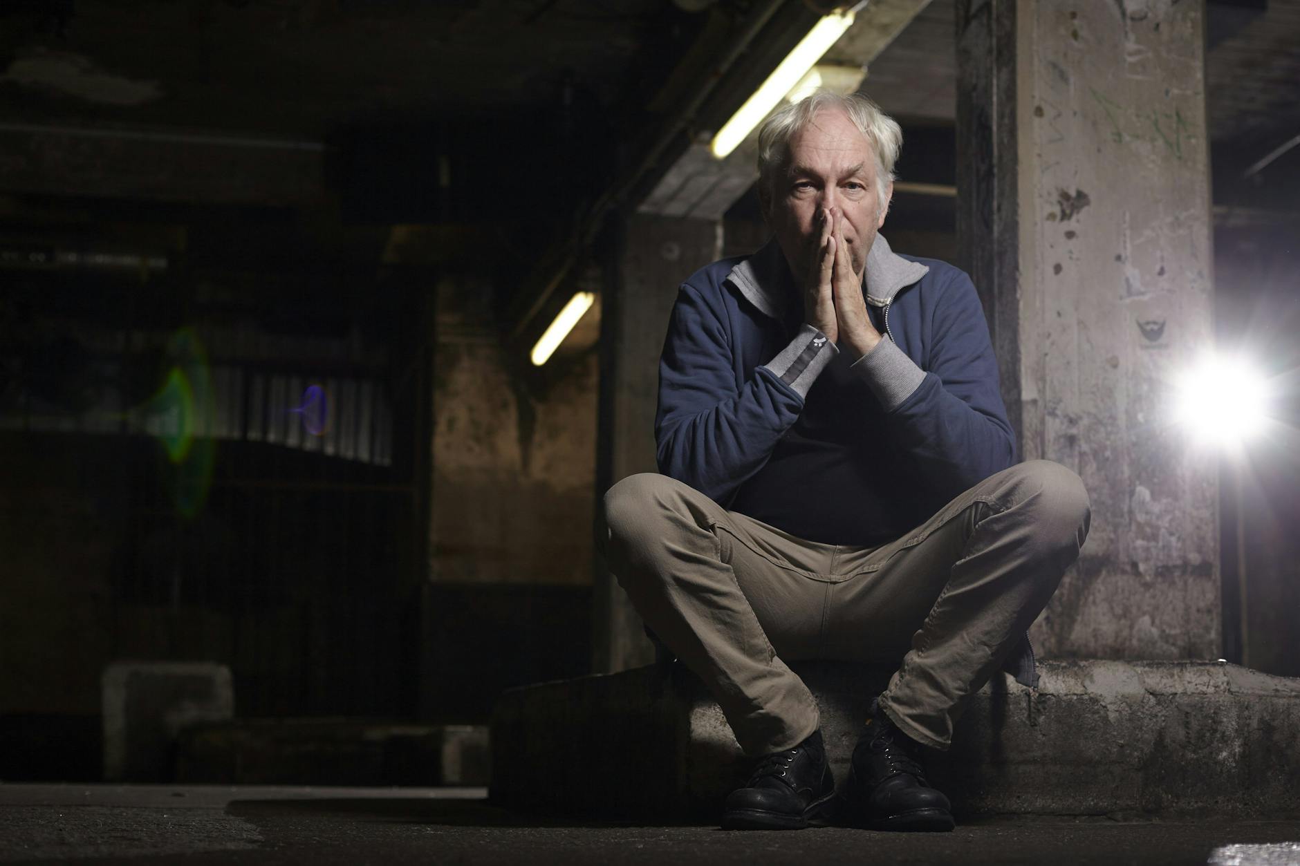 Dimitri Hegemann in seinem Techno-Club Tresor in Berlin.