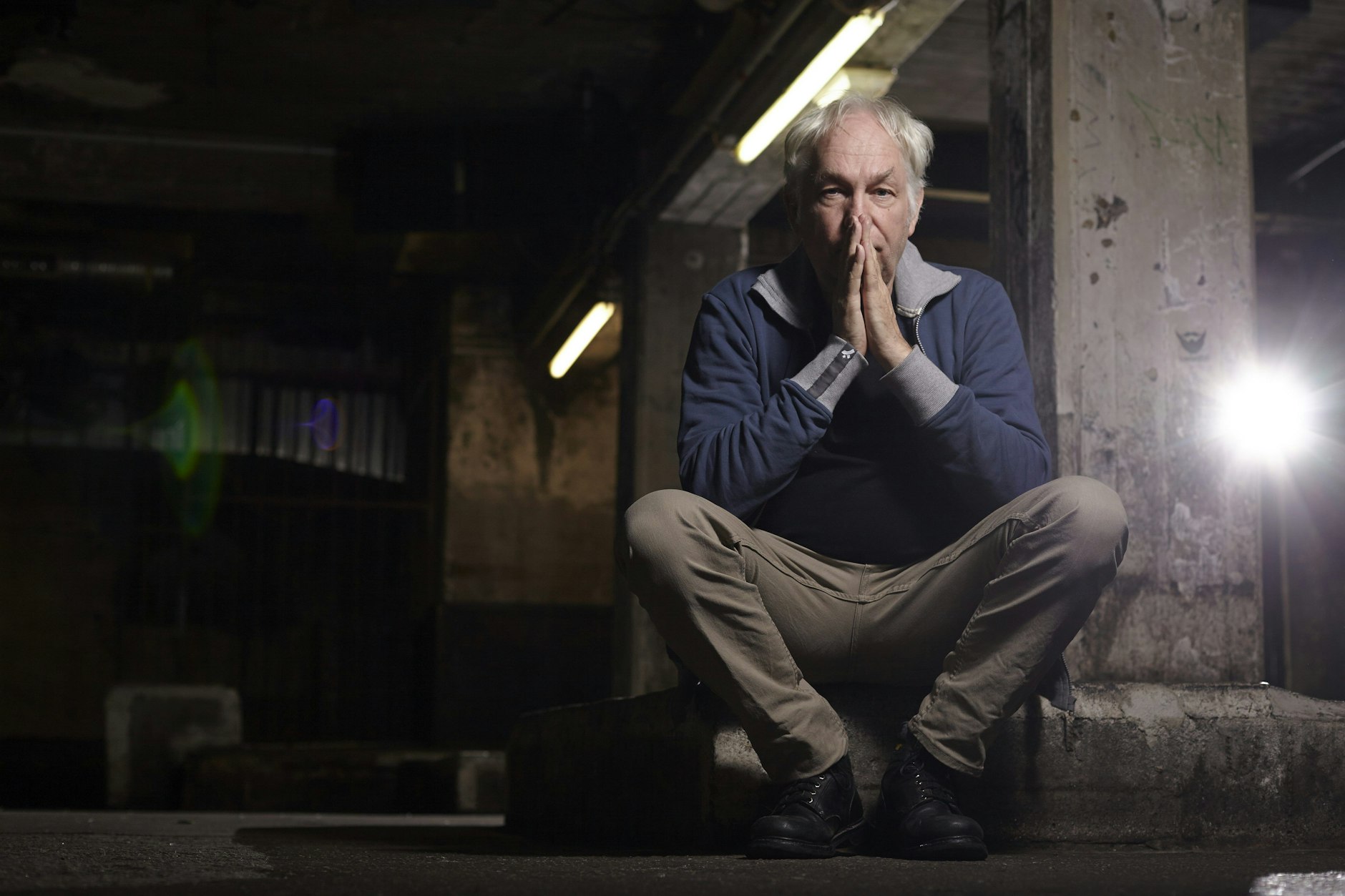 Dimitri Hegemann in seinem Techno-Club Tresor in Berlin.