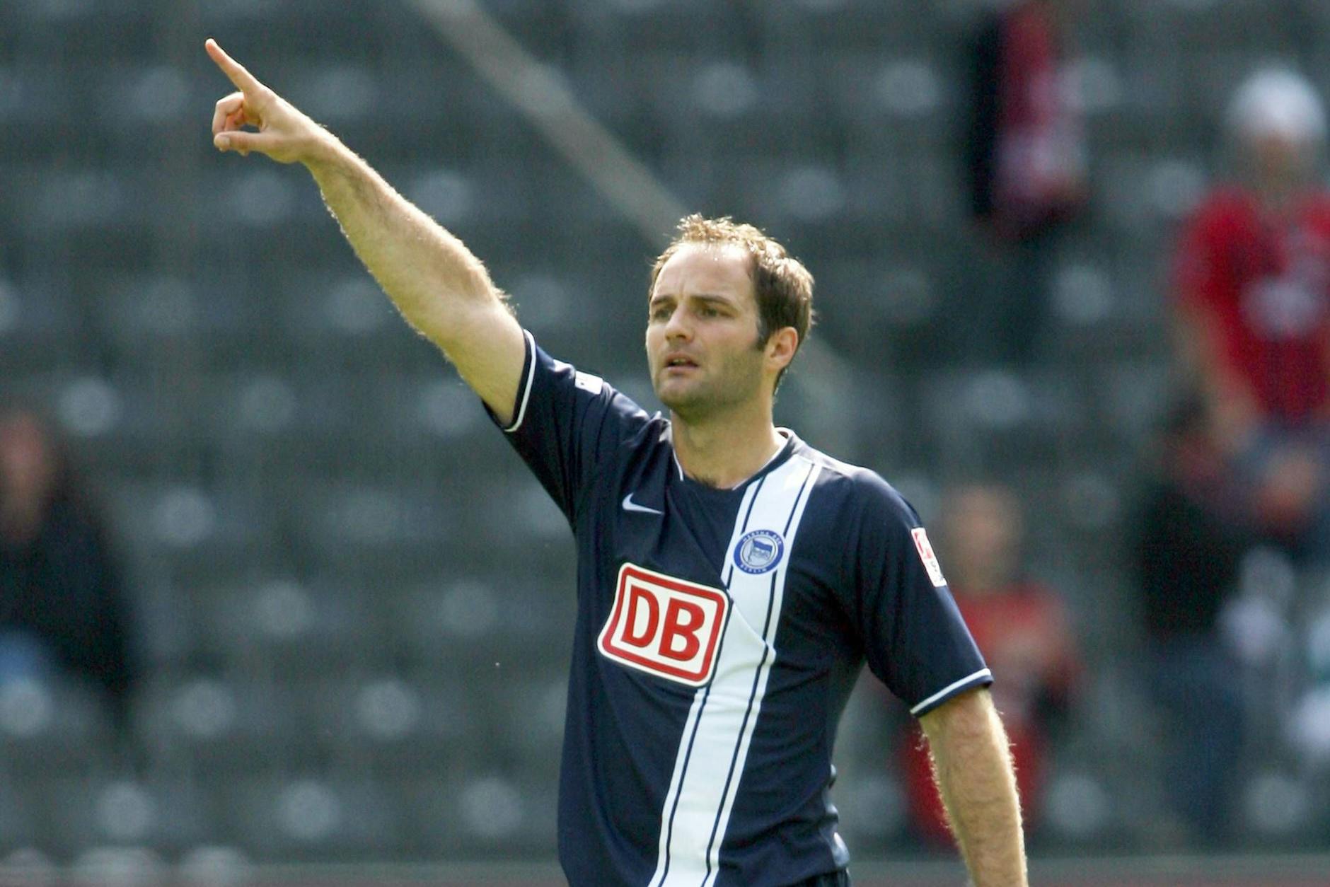 Mit Dick van Burik stand Hertha meistens oben in der Bundesliga-Tabelle.